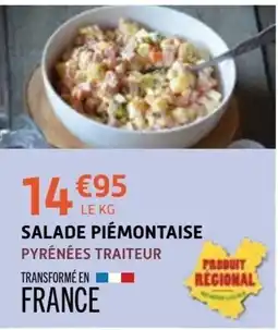 E.Leclerc PYRÉNÉES TRAITEUR SALADE PIÉMONTAISE offre