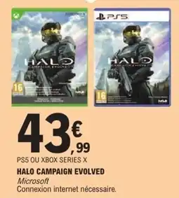 E.Leclerc Microsoft HALO CAMPAIGN EVOLVED offre