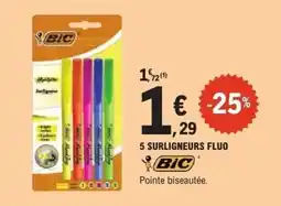 E.Leclerc BIC Surligneurs offre