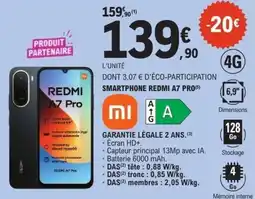 E.Leclerc Smartphone redmi a7 pro offre