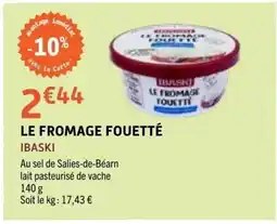 E.Leclerc IBASKI LE FROMAGE FOUETTÉ offre