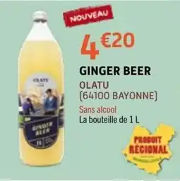 E.Leclerc OLATU GINGER BEER offre
