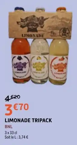 E.Leclerc BNL LIMONADE TRIPACK offre