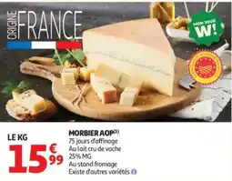 Auchan Morbier AOP offre