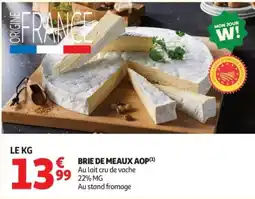 Auchan BRIE DE MEAUX AOP offre