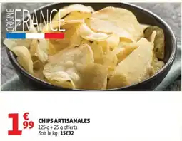 Auchan CHIPS ARTISANALES offre