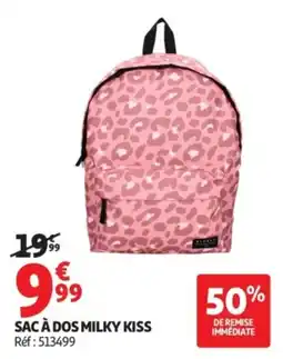 Auchan MILKY KISS SAC À DOS offre