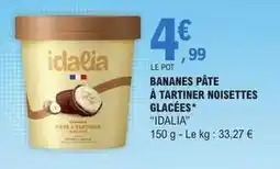 E.Leclerc Bananes pâte à tartiner noisettes glacées offre