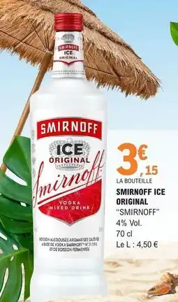 E.Leclerc Smirnoff - ice original offre