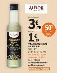 E.Leclerc Alelor - vinaigrette légère ail des ours offre