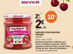 E.Leclerc Beyer - confiture extra églantines sauvages offre