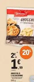 E.Leclerc Schneider - gnocchi à l'alsacienne offre