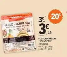 E.Leclerc Schneider - fleschschnacka offre