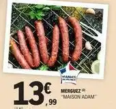E.Leclerc Adam - merguez offre