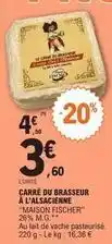 E.Leclerc Fischer - carré du brasseur à l'alsacienne offre