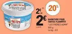 E.Leclerc Adam - garniture pour tartes flambées offre