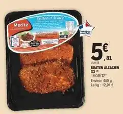 E.Leclerc Moritz - braten alsacien offre