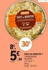 E.Leclerc Haxaire - tarte au munster offre