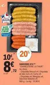 E.Leclerc Thur - saucisses offre