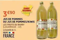 E.Leclerc Jus de pommes ou jus de pommes/kiwis offre