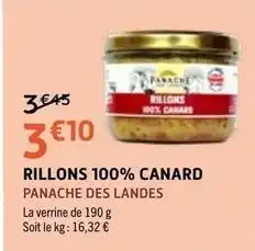E.Leclerc Canard - rillons 100% offre