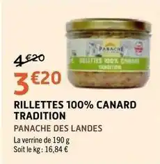 E.Leclerc Care - rillettes 100% canard tradition offre