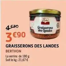 E.Leclerc Graisserons des landes offre