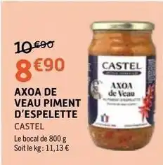E.Leclerc Axoa de veau piment d'espelette offre