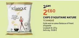 E.Leclerc Chips d'aquitaine nature offre