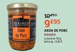 E.Leclerc Axoa de porc offre