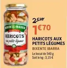 E.Leclerc Haricots aux petits légumes offre