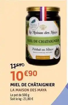 E.Leclerc Miel de châtaignier offre