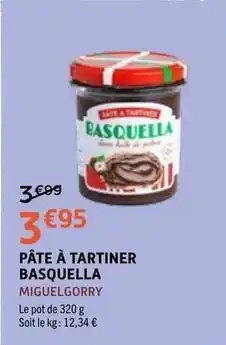 E.Leclerc Pâte à tartiner offre