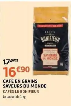 E.Leclerc Café en grains saveurs du monde offre