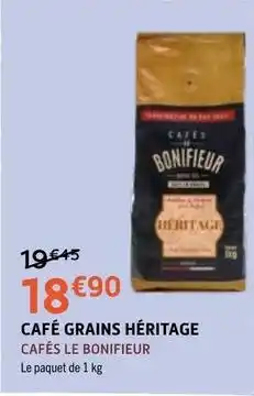 E.Leclerc Heritage - café grains héritage offre
