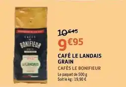 E.Leclerc Café le landais grain offre
