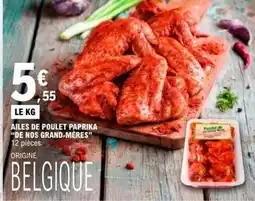 E.Leclerc Nos - ailes de poulet paprika offre