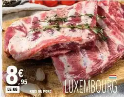 E.Leclerc Ribs de porc offre