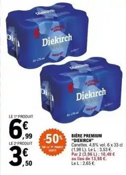 E.Leclerc Diekirch - bière premium offre