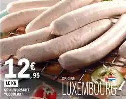 E.Leclerc Grillwurscht cobolux offre