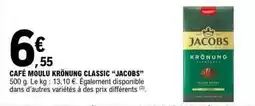 E.Leclerc Cafe moulu kronung classic offre
