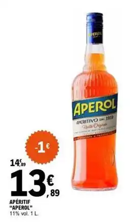 E.Leclerc Aperol - aperitif offre