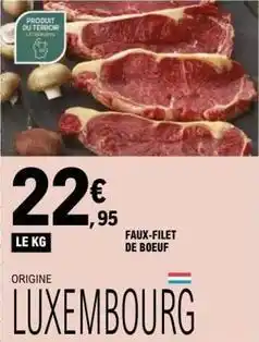 E.Leclerc Faux-filet de boeuf offre