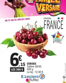 E.Leclerc E.leclerc - cerises offre