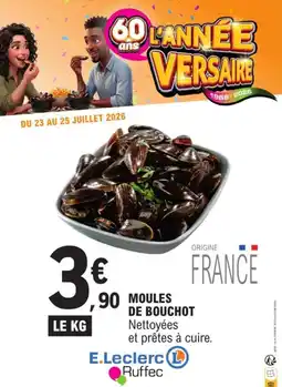 E.Leclerc E.leclerc - moules de bouchot offre