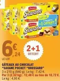 E.Leclerc Brossard - gâteaux au chocolat offre