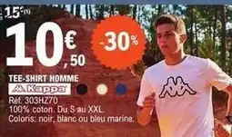 E.Leclerc Kappa - tee-shirt homme offre