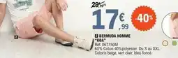 E.Leclerc Bemuda homme offre