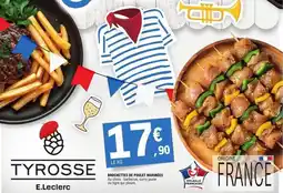 E.Leclerc E.leclerc - biscottes de poulet marines offre