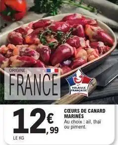 E.Leclerc Canard - cœurs de marinés offre